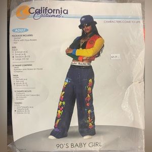 NWT 90’s Girl Costume